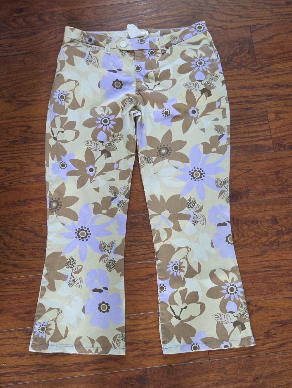 O' Neill Flower Power Pants Size 7 Juniors